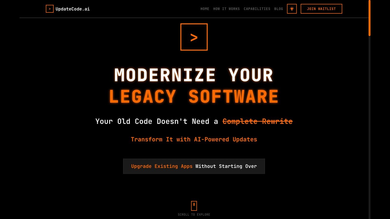 UpdateCode.ai